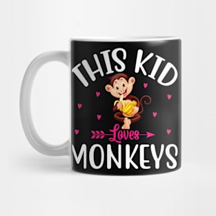 This Kid Loves Monkeys Mug